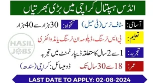 Indus Hospital Karachi Jobs for Staff Nurse (Female) 2024