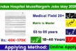 Indus Hospital Muzaffargarh Jobs May 2025